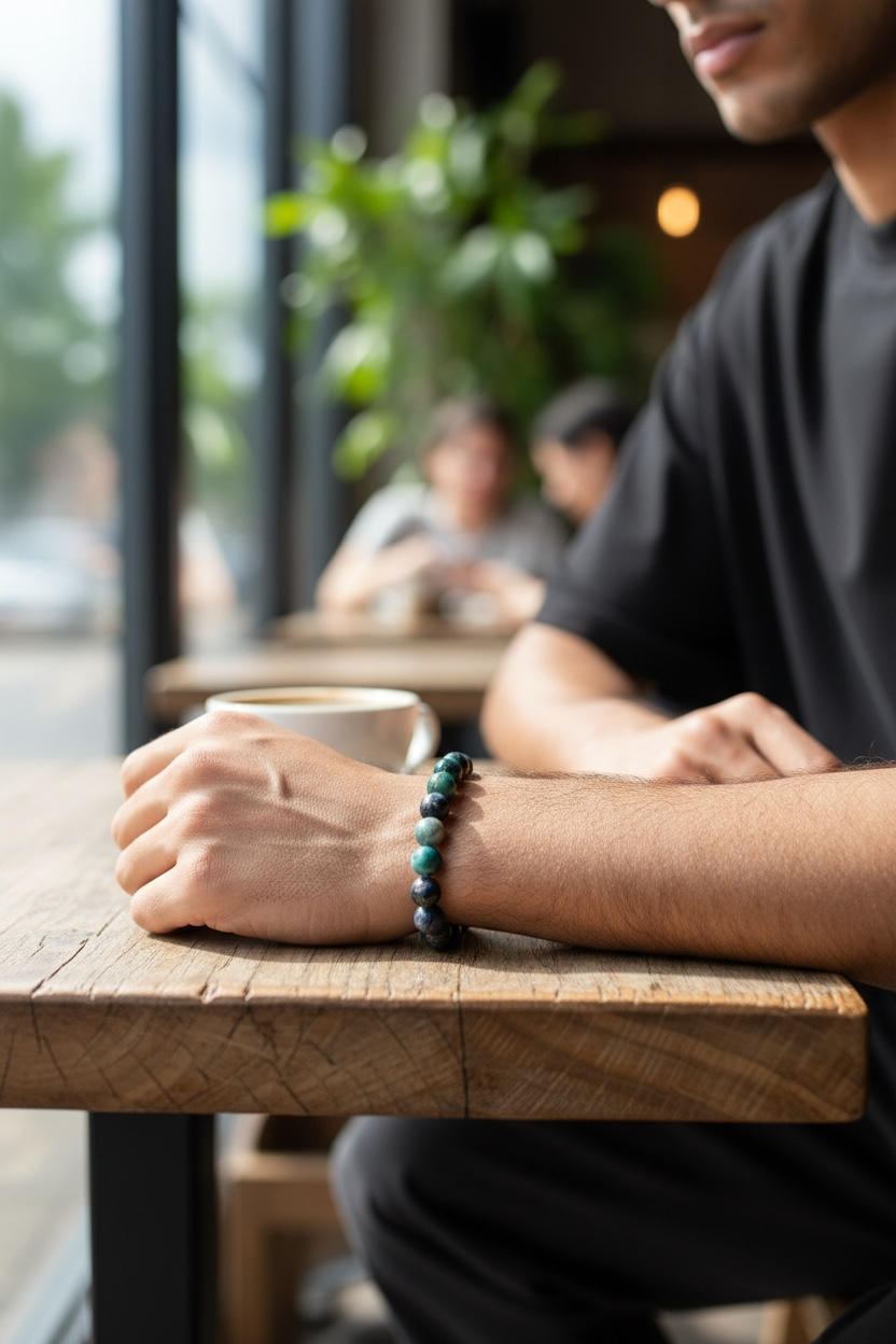 Unisex Multi Gemstone Beads Strech Bracelet Valentines Day Gift Birthday gift Fathers Day Mothers Day gift, annivarsary gift